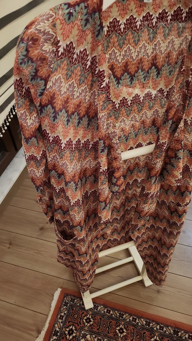 Bohem Çok Renkli Uzun Örgü paleo - Görsel 2