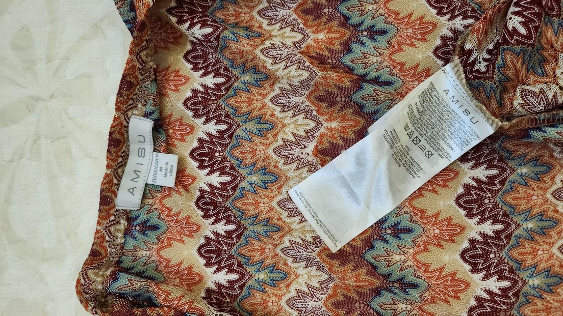 Bohem Çok Renkli Uzun Örgü paleo - Görsel 3