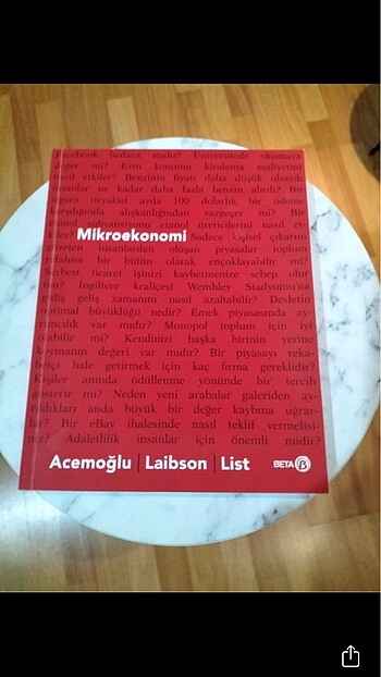acemoğlu mikroekonomi türkçe ders kitabı