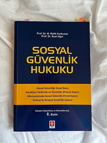 sosyal güvenlik hukuku refik korkusuz 8.baskı