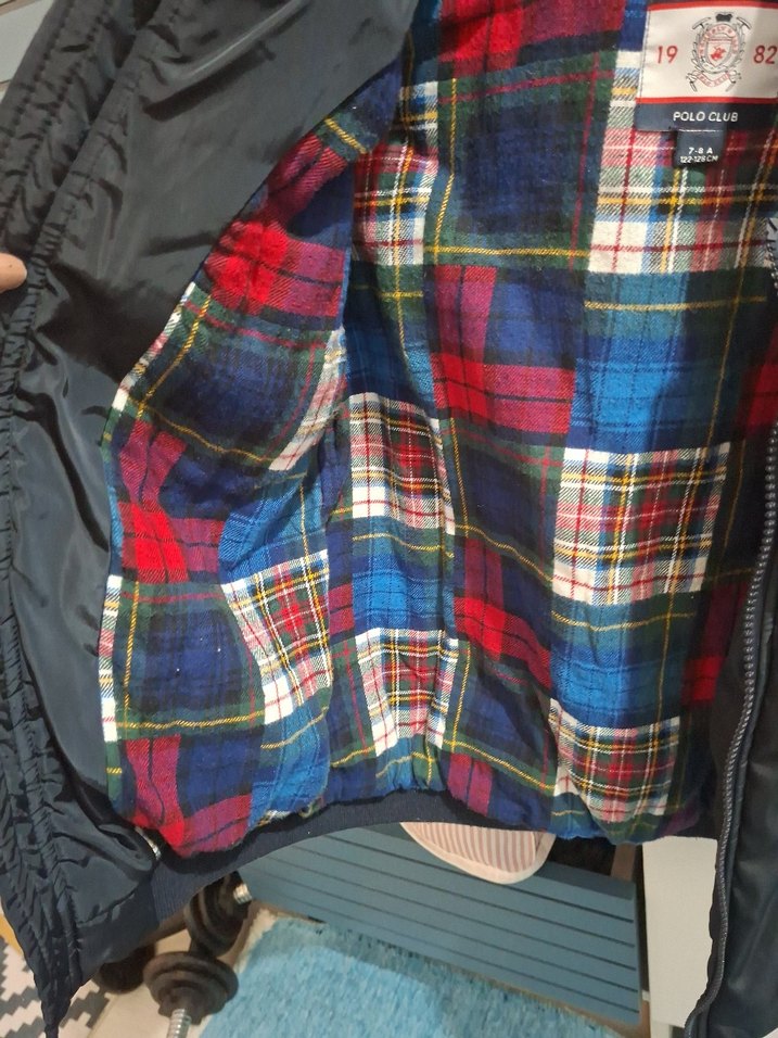 lacivert erkek cocuk mont 7 8 yas orjinal beberly hills B&G sto - Görsel 5