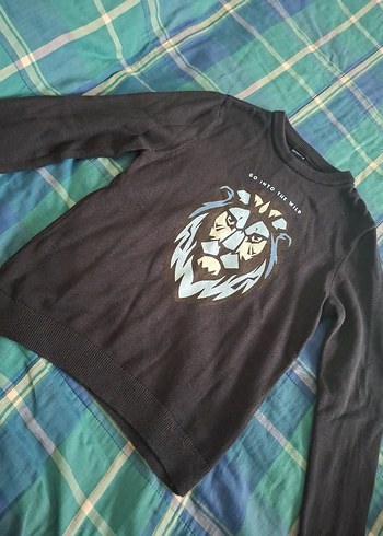 7 yas uyumlu baskılı kazak - Görsel 4