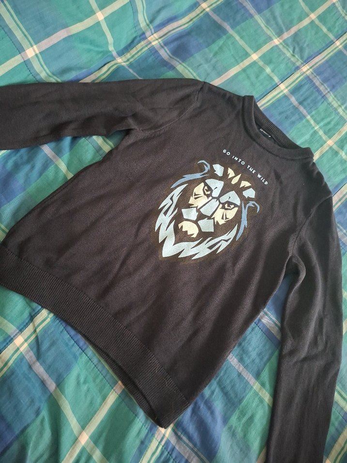 7 yas uyumlu baskılı kazak - Görsel 4