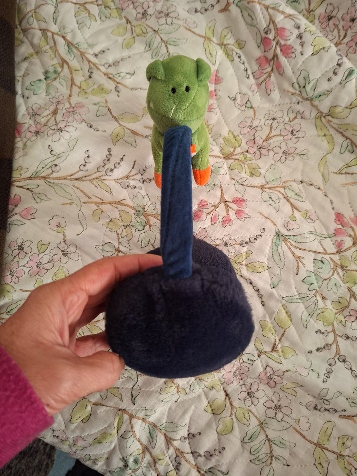 Peluş Dinozor Süslemeli Renkli Kulaklık - Görsel 4