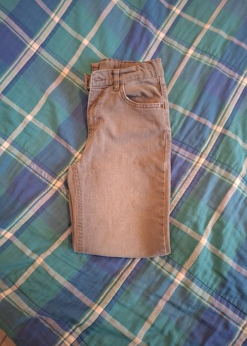 Erkek Çocuk gri  Kot Pantolon - Görsel 3