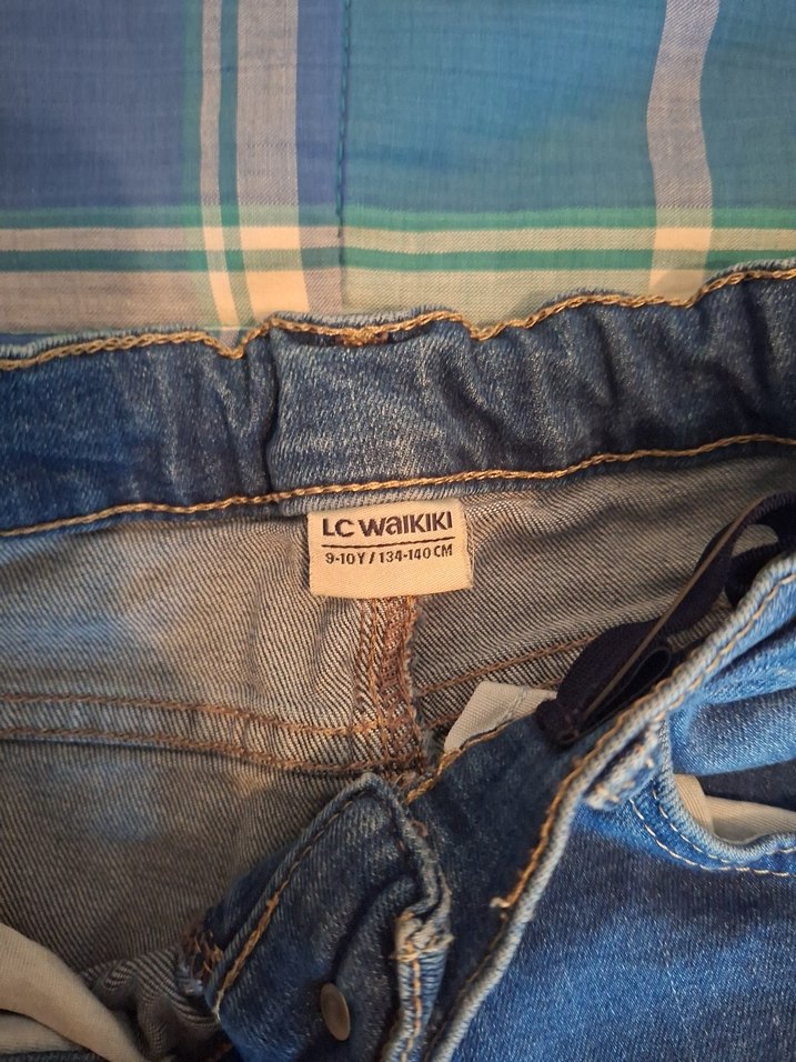 erkek cocuk kot pantolon - Görsel 5