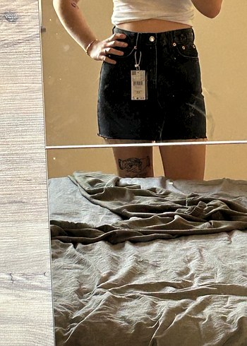 Denim etek - Görsel 4