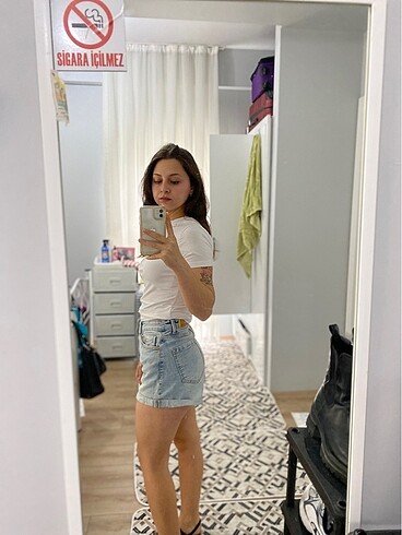 Stradivarius Stradivarius jean şort