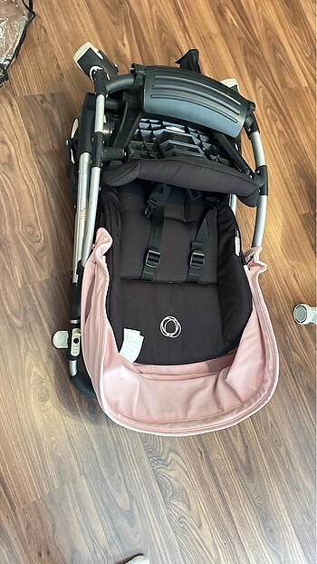 9- 36 kg Beden siyah Renk Bugaboo bee araba yağmurluk adaptör 3lü set