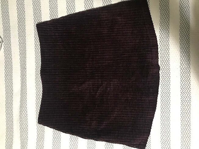 Koton Kadife çıtçıtlı etek