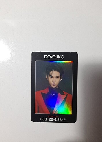  nct doyoung arrival access card 