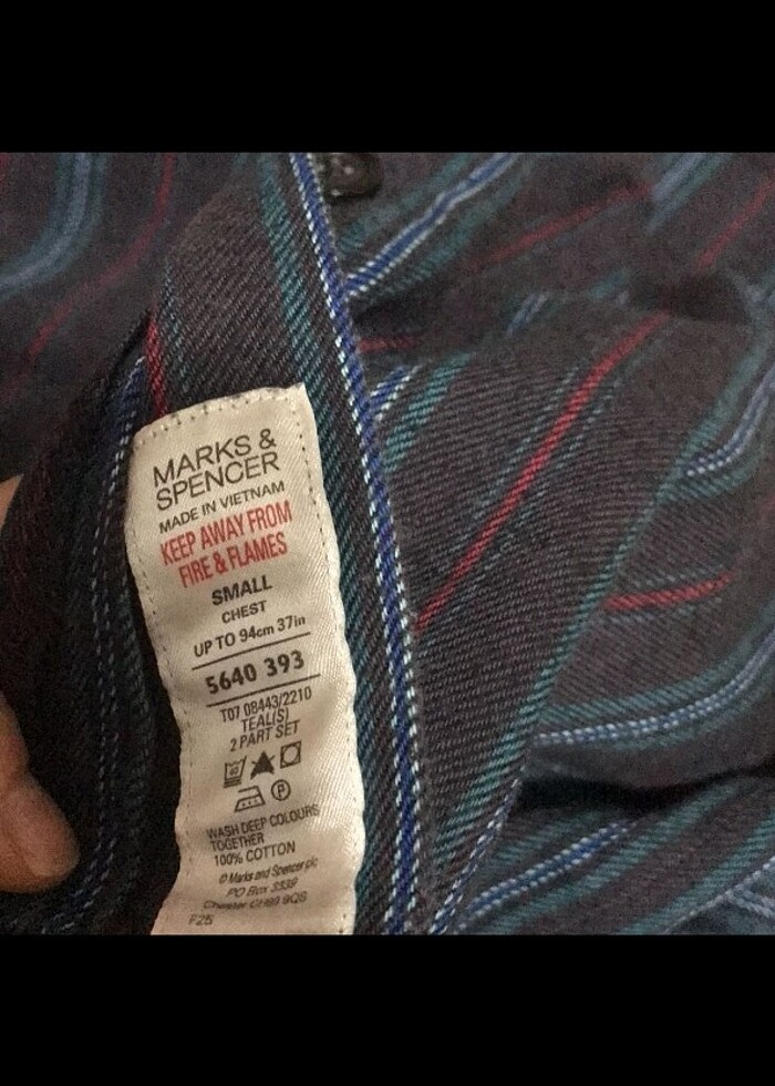 Orjinal marks spencer pijama takim - Görsel 4