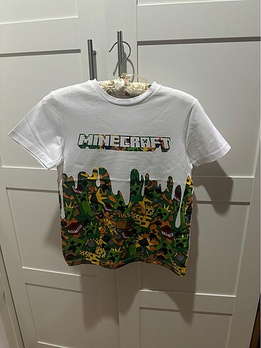 10 yaş minecraft tişört