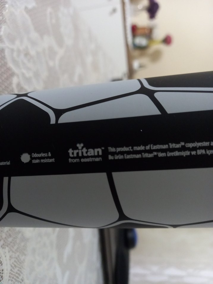 Çocuklar için Siyah ve Gri  Matara - Görsel 2