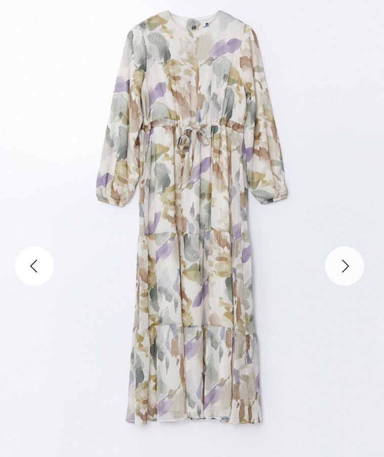 uzun elbise - Görsel 4