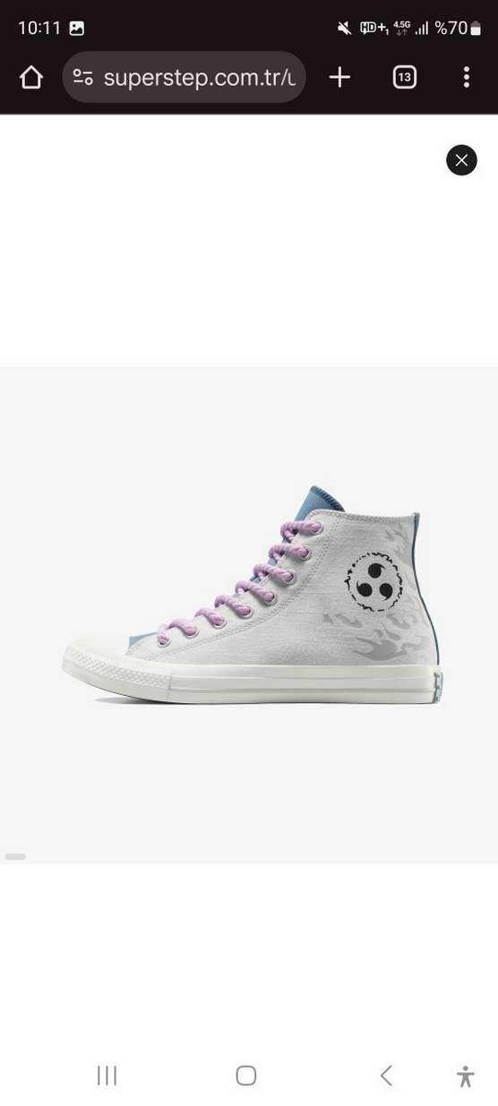 naruto converse anime sasuke sneaker - Görsel 3