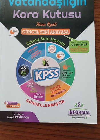 KPSS Vatandaşlığın Kara Kutusu Konu Özetli Kitap