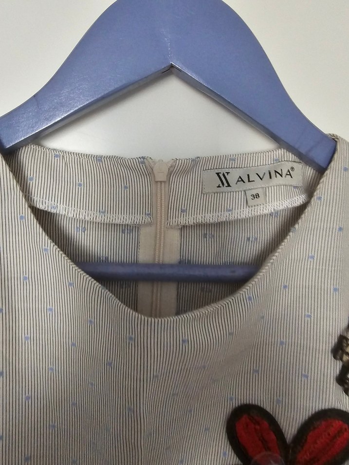 Nakışlı Uzun Kollu tunik - Görsel 3