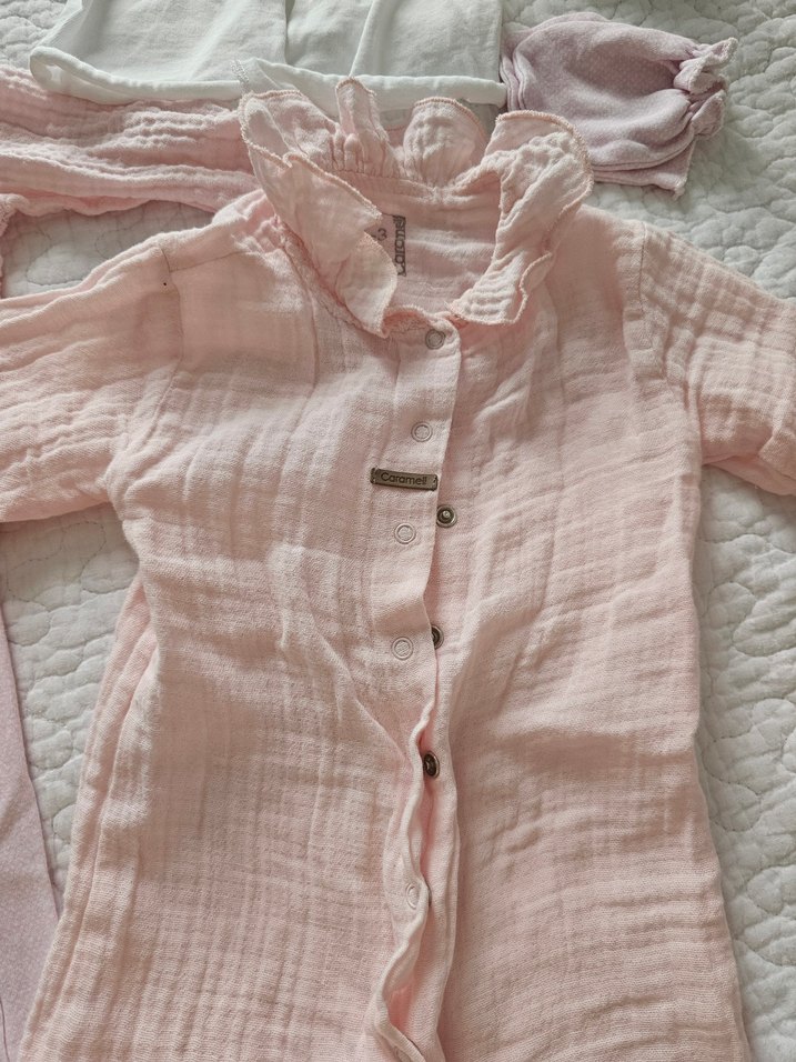 Pembe Bebek Kız Uzun Kollu 5'li Takım - Görsel 2