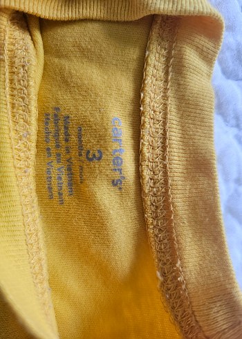 Sarı Baskılı Uzun Kollu Bebek Takımı - Görsel 2