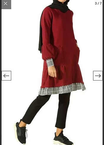 Fırfırlı tunik - Görsel 4