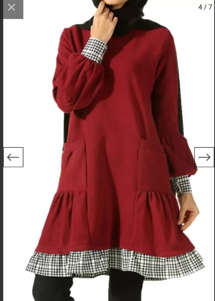 Fırfırlı tunik - Görsel 2