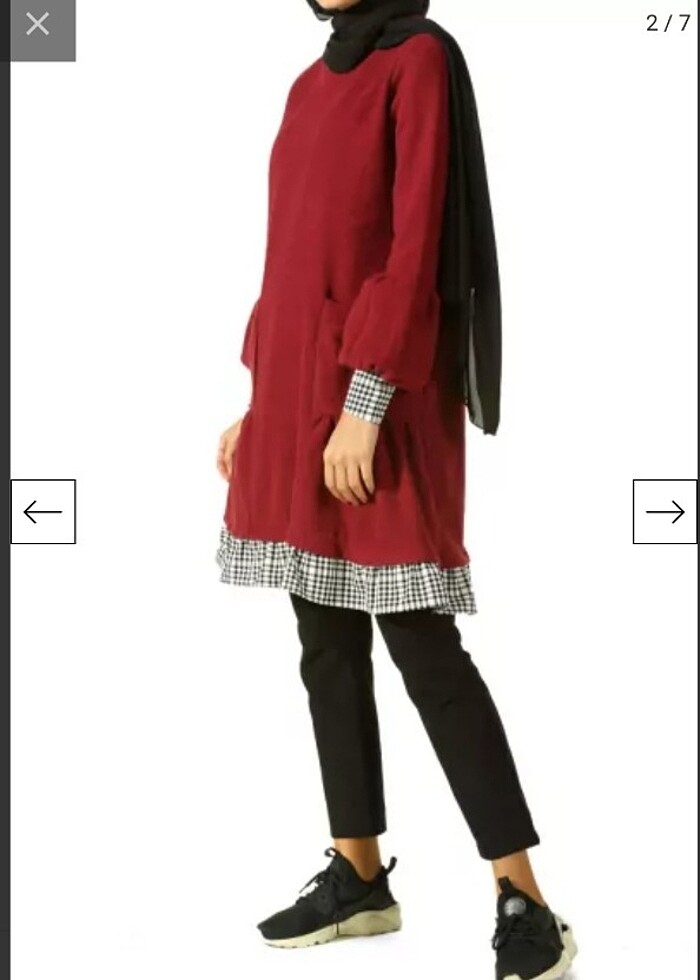 Fırfırlı tunik - Görsel 3