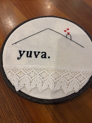 Ikea Kapı süsü etamin