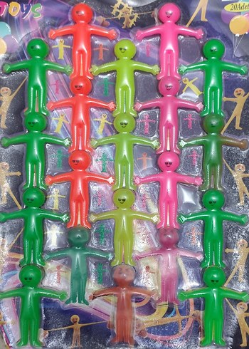 Renkli Esnek Adam Figürleri - Görsel 2