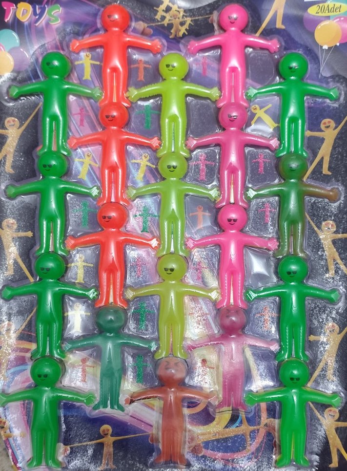 Renkli Esnek Adam Figürleri - Görsel 2