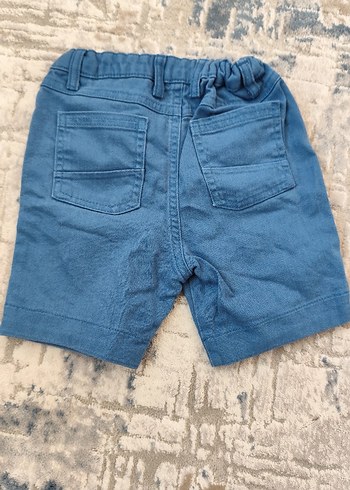 Erkek Çocuk Mavi Kot Şort - Görsel 3