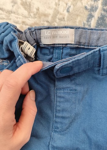 Erkek Çocuk Mavi Kot Şort - Görsel 2