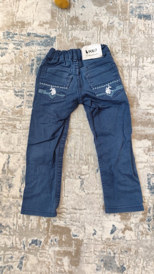 Erkek Çocuk Normal Kesim Denim Pantolon - Görsel 3