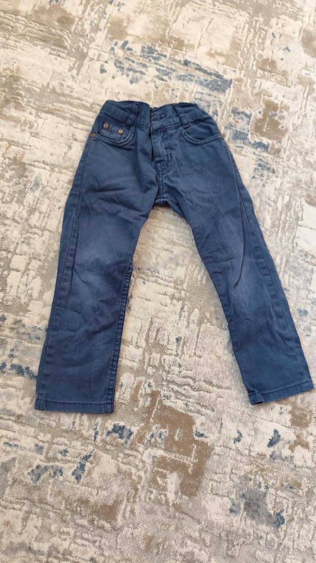 Erkek Çocuk Normal Kesim Denim Pantolon - Görsel 4