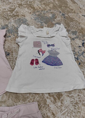 12-18 Ay Beden çeşitli Renk Kız bebek kıyafetleri 