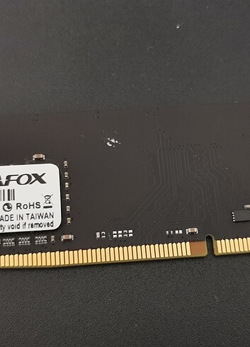 Afox AFLD48FH1P 8gb 2666MHZ CL19 Ddr4 Ram