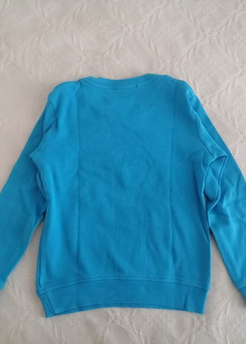 Diğer Mavi Baskılı Erkek Çocuk Sweatshirt