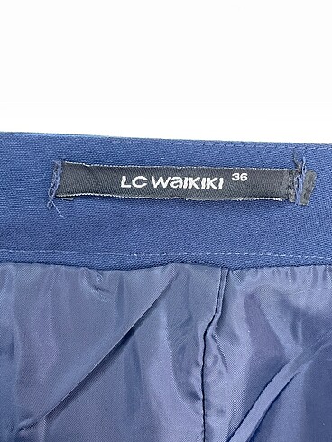 36 Beden lacivert Renk LC Waikiki Midi Etek %70 İndirimli.