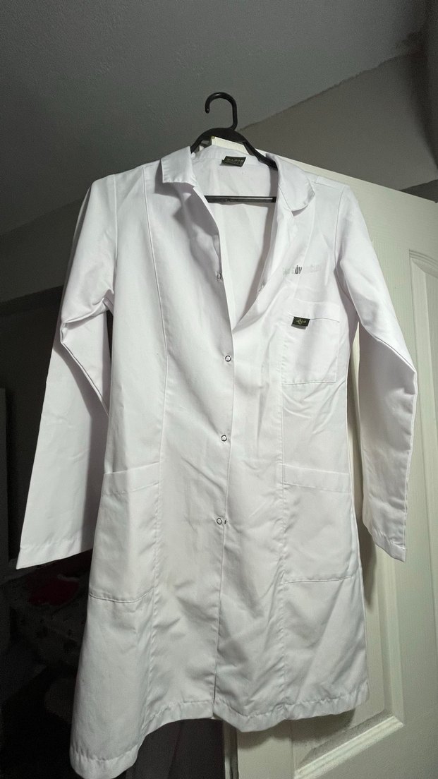 Beyaz Önlük Doktor,Sağlıkçı,Aşçı,Gıda önlüğü - Görsel 3