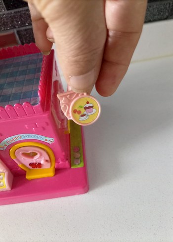 Renkli Pembe Oyuncak Ev Seti - Görsel 8