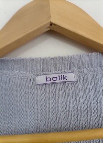 s Beden mor Renk Batik kısa hırka