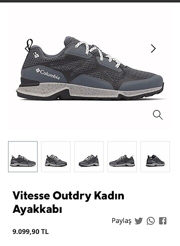 Columbia outdry ayakkabı