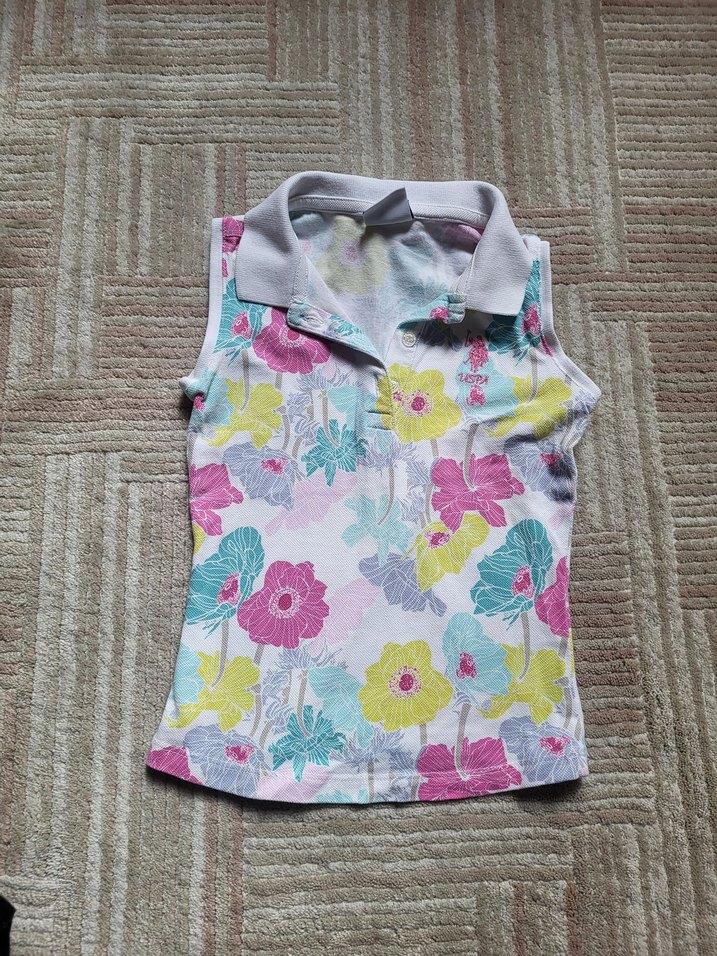 Kız Çocuk Çiçek Desenli tişört - Görsel 2