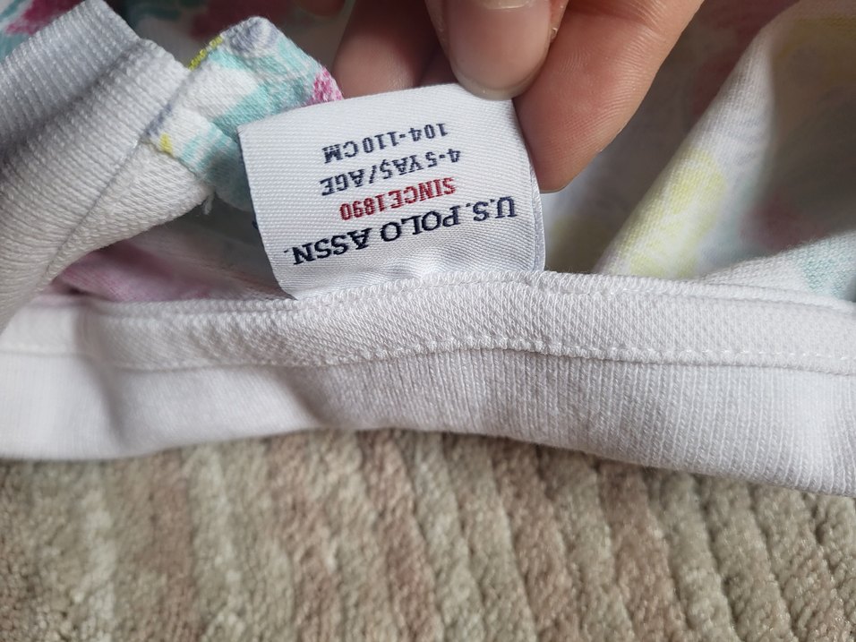 Kız Çocuk Çiçek Desenli tişört - Görsel 4