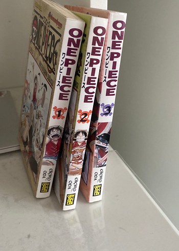 One Piece Cilt 1-3 Manga Seti