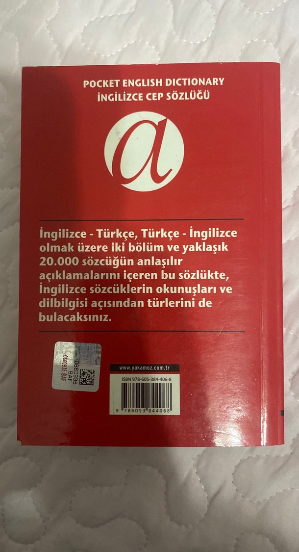 İngilizce-Türkçe Cep Sözlüğü - Görsel 2