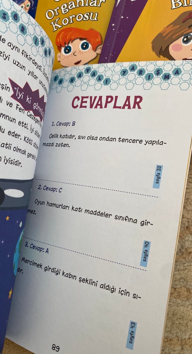 3 kitap Profesör İyon ile Fen Çocuk Kitapları Seti - Görsel 3
