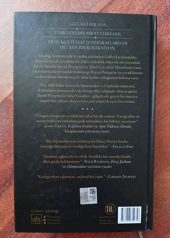 Beden Bayan Peregrine'in Tuhaf Çocukları - Ransom Riggs