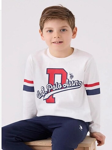 U.S Polo Assn. Orijinal Etiketli Pijama Takımı