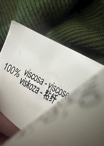 Viskoz Fitilli Kısa Kollu Tişört - Görsel 3